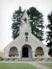 Chemin des Dames - Denkmal von Cerny-en-Laonnois: Fassade der Kapelle