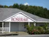 Chemins de la Rose park - Entrance to the rose garden, in Doué-la-Fontaine