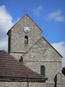 Chiesa di Lhéry - Chiesa e campanile