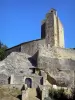 Chiesa rupestre di Vals - Panoramica della Chiesa di Santa Maria tagliata nella roccia