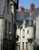 Chinon - Houses, one with a turret