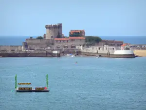 Ciboure - Fort Socoa e Oceano Atlantico