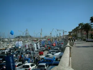 La Ciotat - Muelle y el puerto con sus barcos