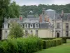 Cirey-sur-Blaise castle - Cirey castle surrounded by greenery, in the Blaise valley