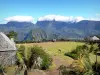 Cirque de Salazie - Parque nacional de la reunión: vista de la Salazie natural desde el puesto de observación Bélouve