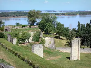 Citadelle de Blaye - Vue sur l'estuaire de la Gironde depuis la citadelle de Blaye