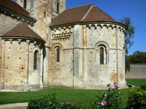 Civray - Saint-Nicolas church of Romanesque style