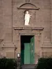 Clermont-Ferrand - Entrance to the Saint-Pierre-les-Minimes church