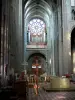 Clermont-Ferrand - Inside the Notre-Dame-de-l'Assomption cathedral of Gothic style