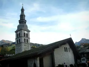 La Clusaz - Aldea de la Iglesia (la estación)