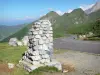 Col d'Aubisque pass - View of the Pyrenees from the Col d'Aubisque pass