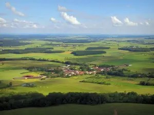 Colina de Sion-Vaudémont - Panorama de los alrededores de la colina de Sion-Vaudémont