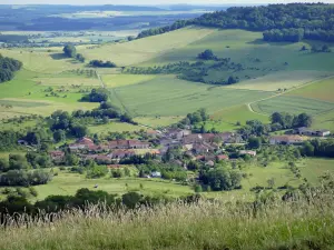 Colina de Sion-Vaudémont - Panorámica desde el sitio de Sion