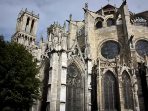 Collegiaal van Mantes-la-Jolie - Apsis van de collegiale kerk Notre-Dame