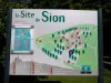 Collina di Sion-Vaudémont - Mappa del sito di Sion