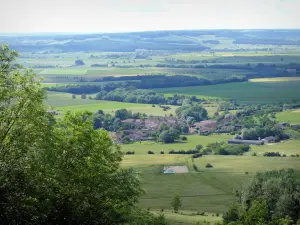 Collina di Sion-Vaudémont - Vista sulla pianura circostante dal sito di Sion