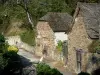 Conques - Stone houses