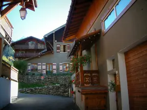 Les Contamines-Montjoie - Casas del pueblo (estación de esquí)