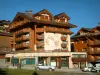 Courchevel - Residence - chalets of the Courchevel 1850 ski resort (winter sports)