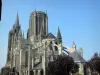 Coutances - Cathedral of Normandy Gothic style