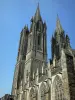 Coutances - Kathedrale mit gotisch normannischem Stil