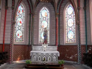 Coutances - Inside of the cathedral