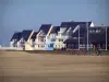 Deauville - Côte Fleurie (Flower coast): marina residences in Port-Deauville