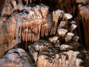 Demoiselles cave - Concretions of the main room