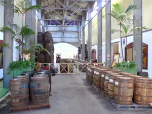 Depaz Rum distilleerderij - Veroudering kelders