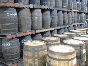Depaz Rum distilleerderij - Rum gerijpt in eiken vaten