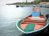 La Désirade - Port de Beauséjour et ses bateaux de pêche