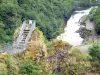 Diga di Aigle - Affacciato sul fiume Dordogne sotto la diga