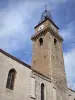Digne-les-Bains - Klokkentoren en de toren van de kathedraal van St. Jerome