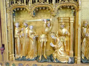 Dijon - Palast der Herzöge und Stände von Burgund - Museum der Schönen Künste von Dijon: Altarbild der Heiligen und Märtyrer
