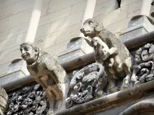 Dijon - Gárgolas de la iglesia de Notre-Dame