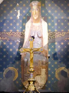 Dijon - In der Kirche Notre-Dame: Statue der Jungfrau Maria der Guten Hoffnung