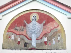 Église Notre-Dame-des-Laves - Frontón de la Notre-Dame des Laves