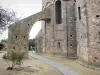 Elne cathedral and cloister - Buttress of the Sainte-Eulalie-et-Sainte-Julie cathedral