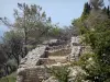 Ensérune oppidum - Archeological site: remains