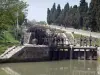 Esclusas de Fonséranes - 9 esclusas Fonseranes, libro el Canal du Midi