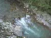 Étroits gorge - River; in Dévoluy