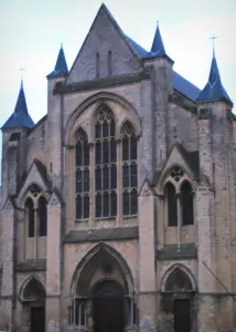 Eu - Collégiale Notre-Dame-et-Saint-Laurent de style gothique