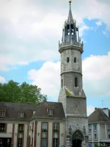 Évreux - Clock tower (beffroi) of Flamboyant Gothic style