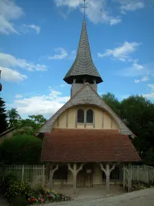 Fachwerkkirchen - Kapelle Saint-Jean (mit Fachwerk) von Soulaines-Dhuys