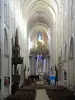 Fécamp - Inside of the Trinity abbey church