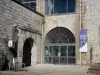 Die Festung Bastille - Stätte der Bastille (auf der Gemeinde Grenoble): Eingang des Museums Troupes de Montagne