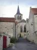 Flavigny-sur-Ozerain - Campanario de la iglesia de Saint-Genest