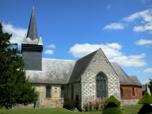 Fleury-la-Forêt - Saint-Denis-Saint-Brice church