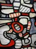 Fondation Jean Dubuffet - Intérieur de la Villa Falbala, œuvre de l'artiste Jean Dubuffet