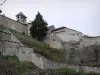 Fort Queyras - Château Queyras : fortifications de la forteresse, à Château-Ville-Vieille